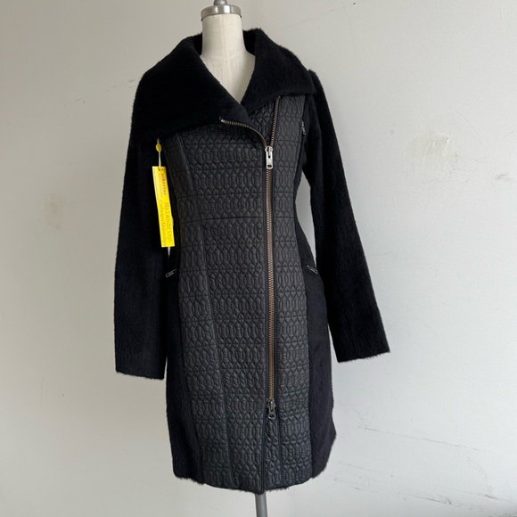 Catherine Malendrino Fur Quilted Coat - Picture 4 of 16